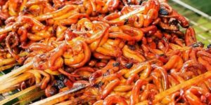 Isaw or Chicken Intestine